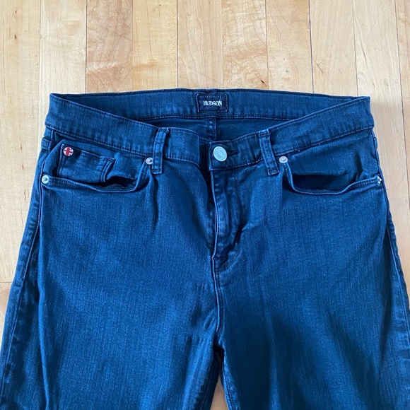 Hudson Black Krista Ankle Super Skinny Jeans - Picture 7 of 12